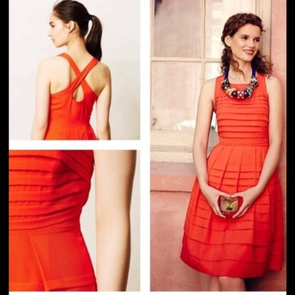 Anthropologie Dresses & Skirts - Eva Franco "Tangelo" dress